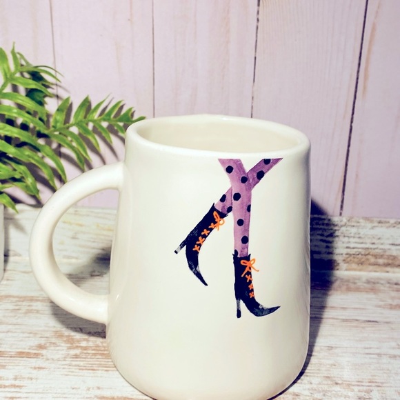 Rae Dunn SPELLBOUND witch hat and legs mug - Picture 3 of 7